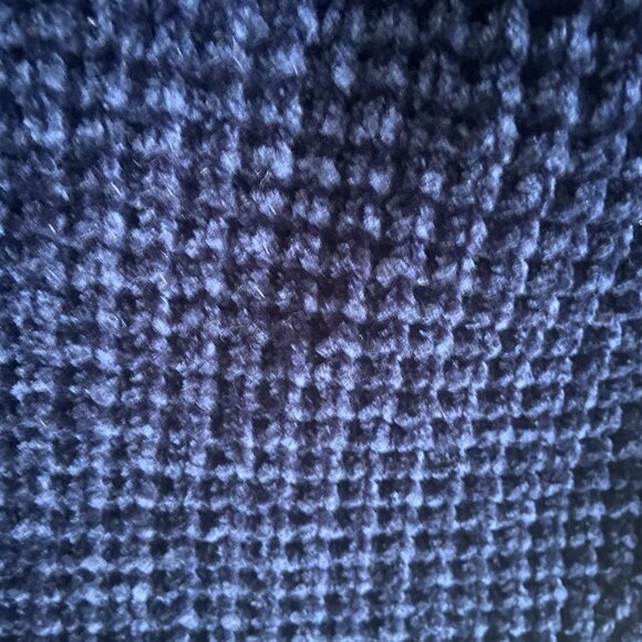 Women’s H&M knit navy mock neck sweater Size Large - Picture 6 of 6